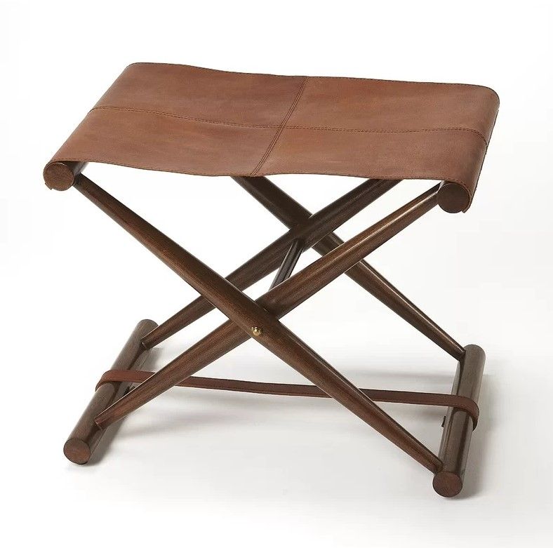 Philo Solid Wood Accent Stool thumbnail 3