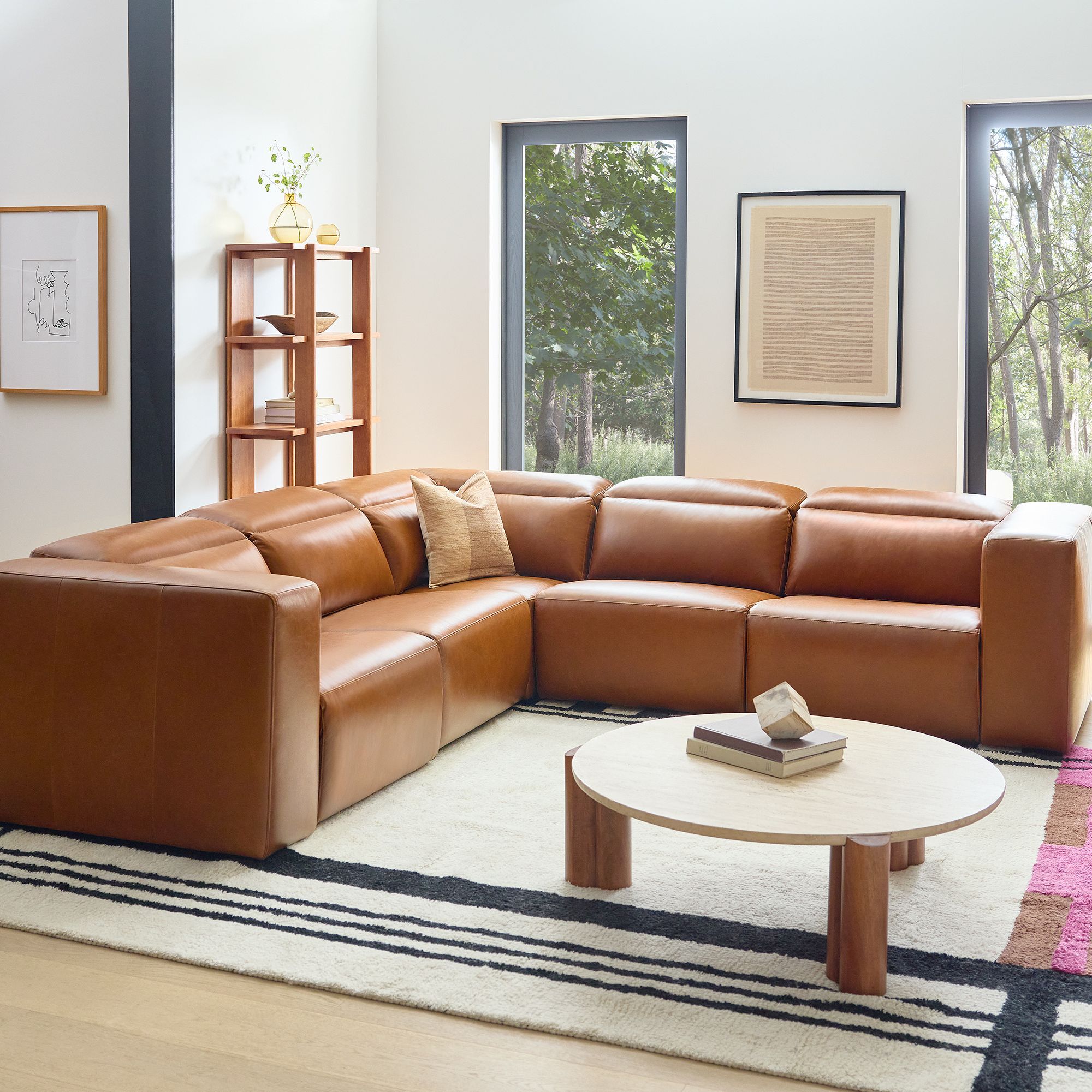  Travertine Coffee Table thumbnail 2