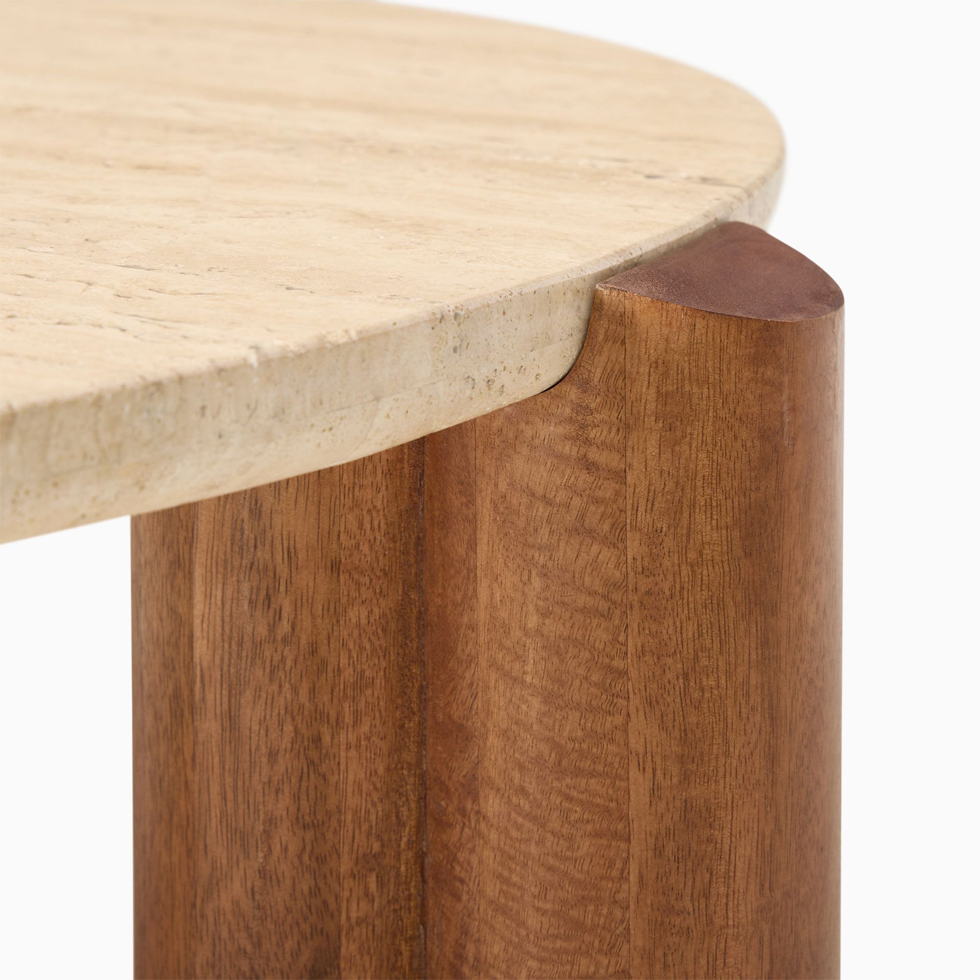  Travertine Coffee Table thumbnail 3