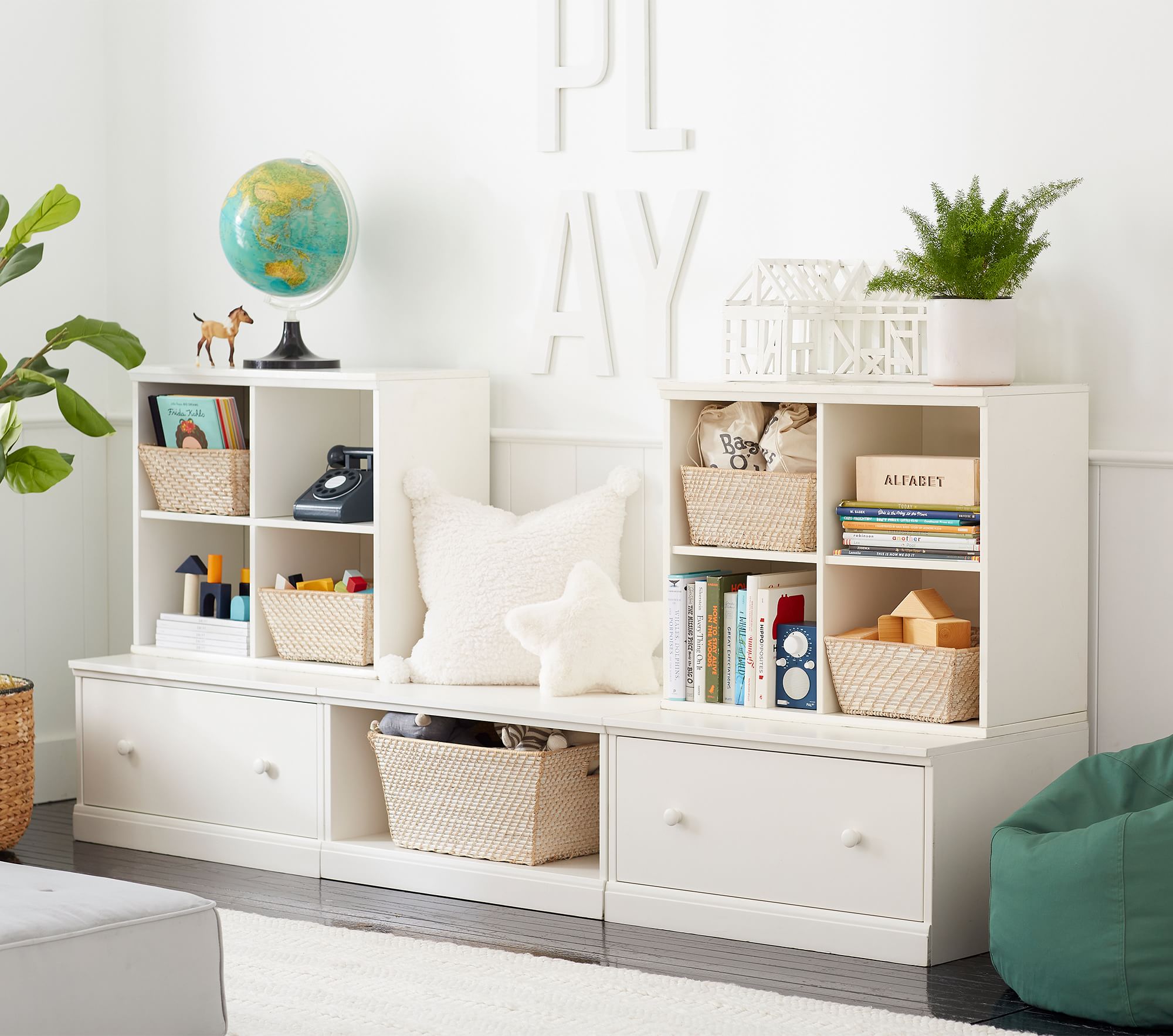 Build Your Own Cameron Wall System Bookcase Cubby thumbnail 2