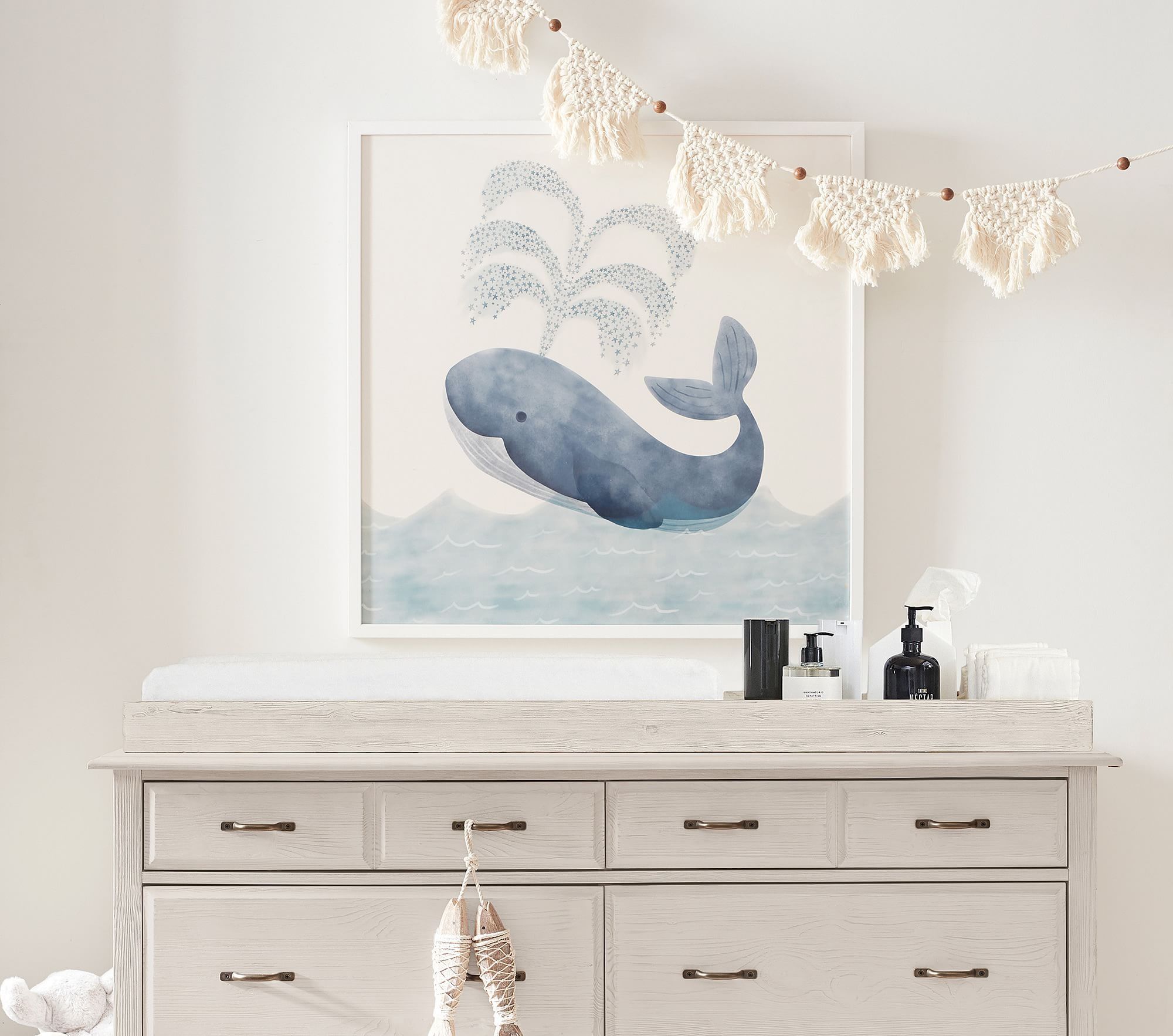 Minted Whale Wall Art thumbnail 2