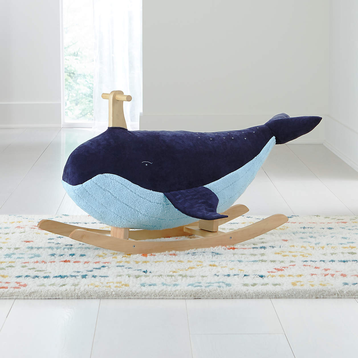 Whale Toddler Rocker Toy thumbnail 2