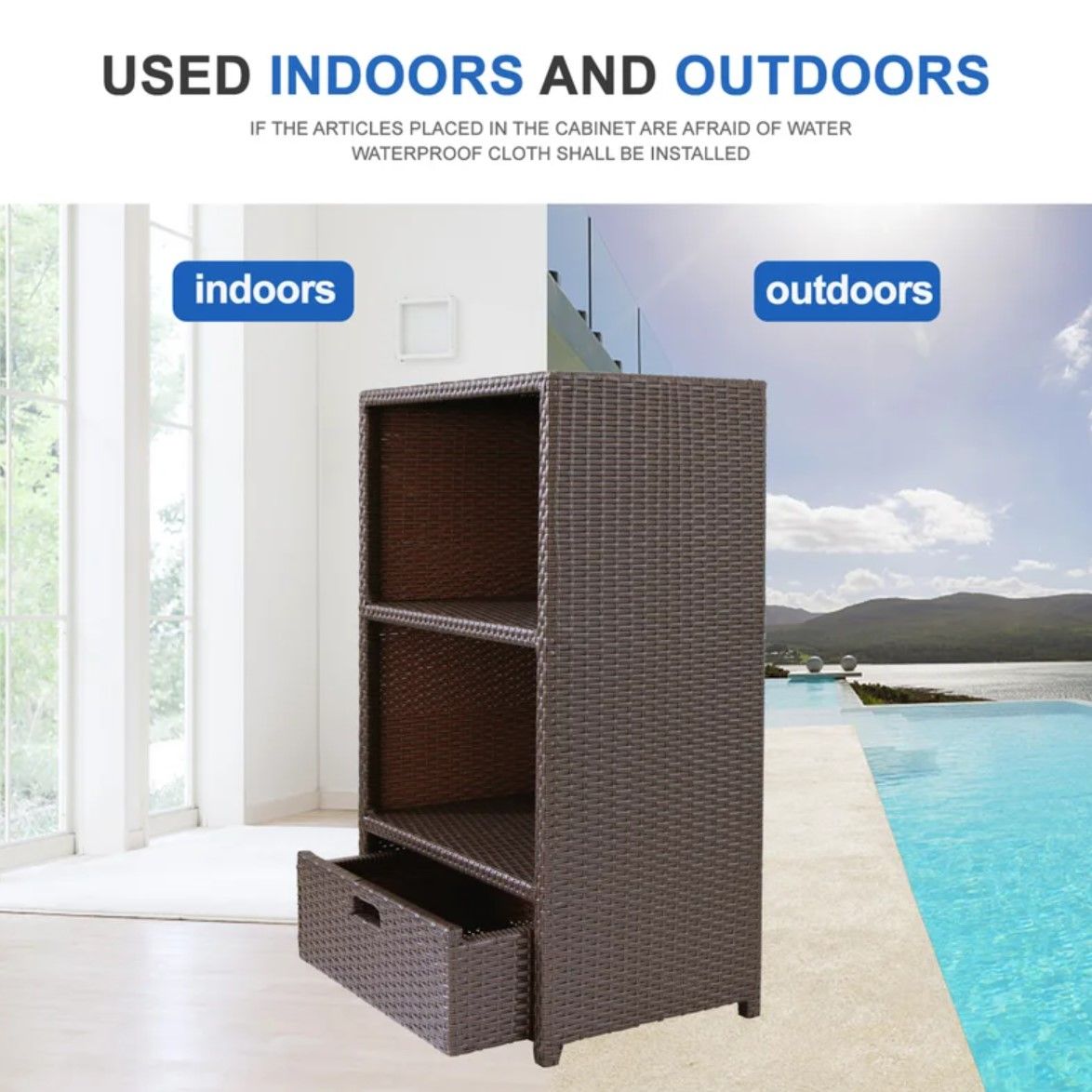 Eternal Water Resistant Metal Towel Valet thumbnail 3