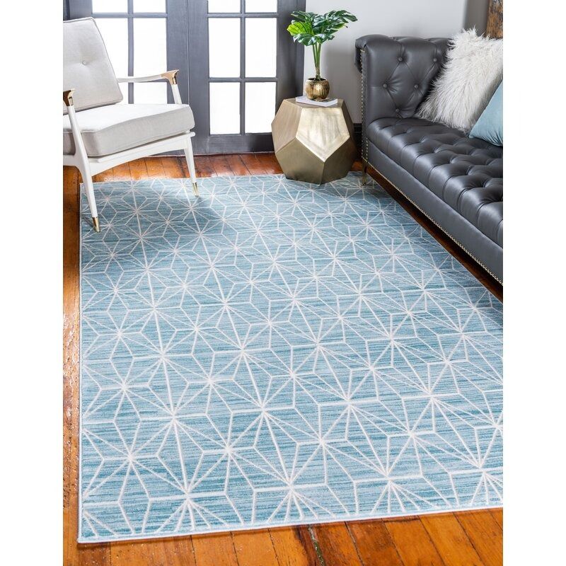 Uptown Blue Rug thumbnail 2