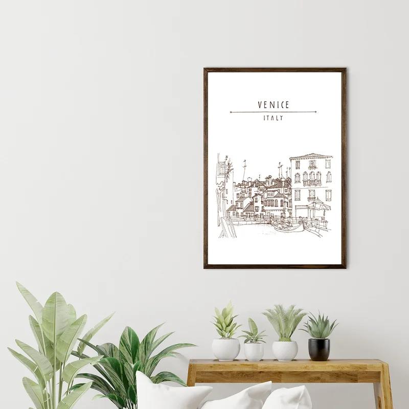 Framed On Wood Drawing Print-20"x28" thumbnail 4