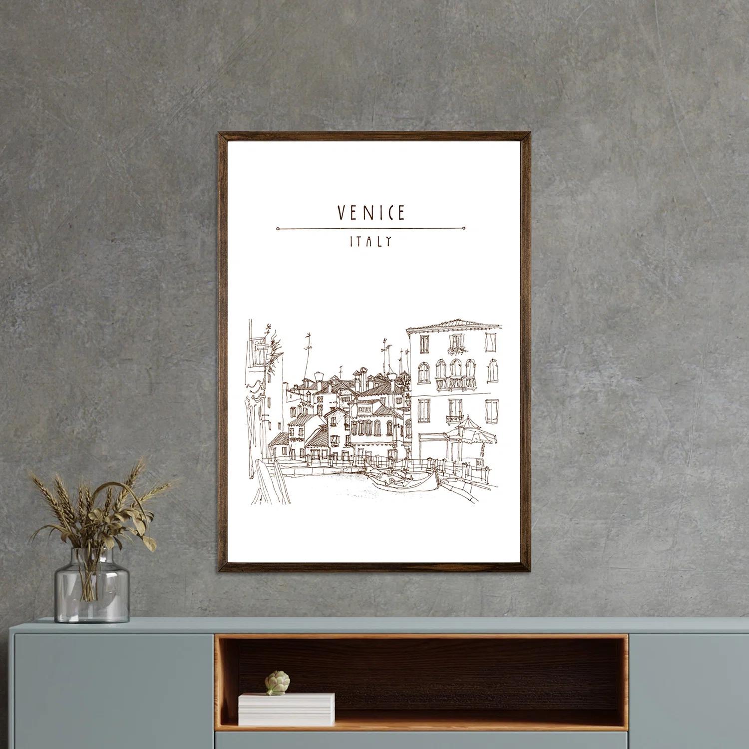 Framed On Wood Drawing Print-20"x28" thumbnail 7