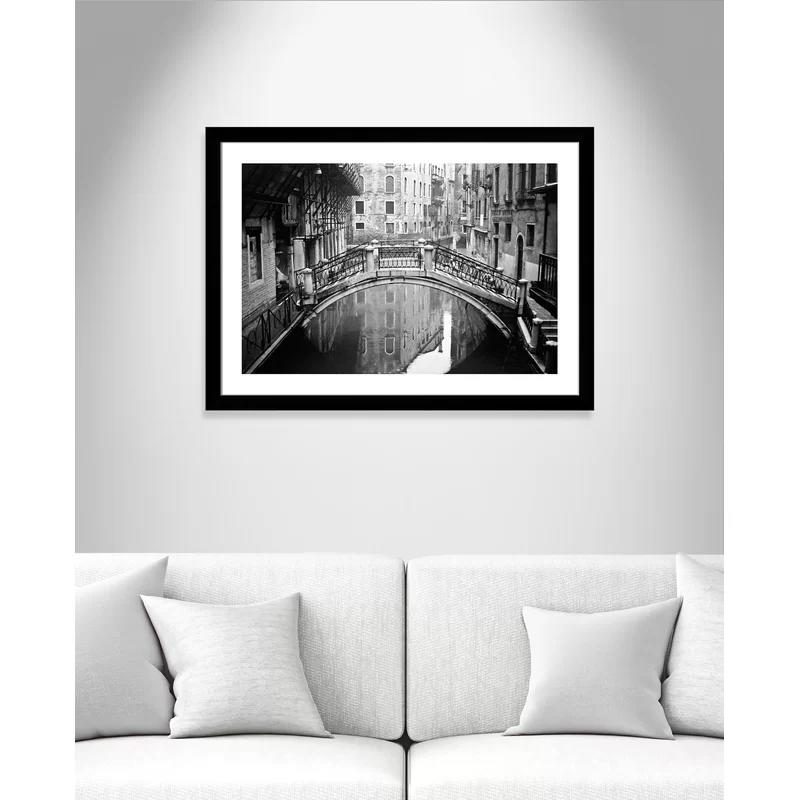 Venice Italy Framed On Paper Photograph-37"x27" thumbnail 2