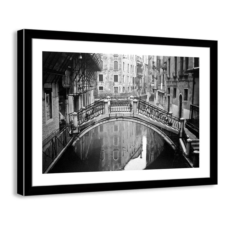 Venice Italy Framed On Paper Photograph-37"x27" thumbnail 3