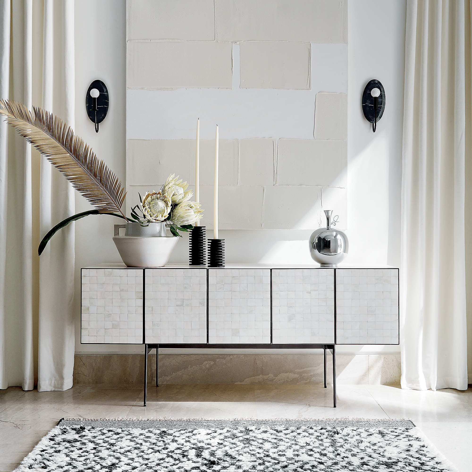 Masa White Terracotta Vase thumbnail 2
