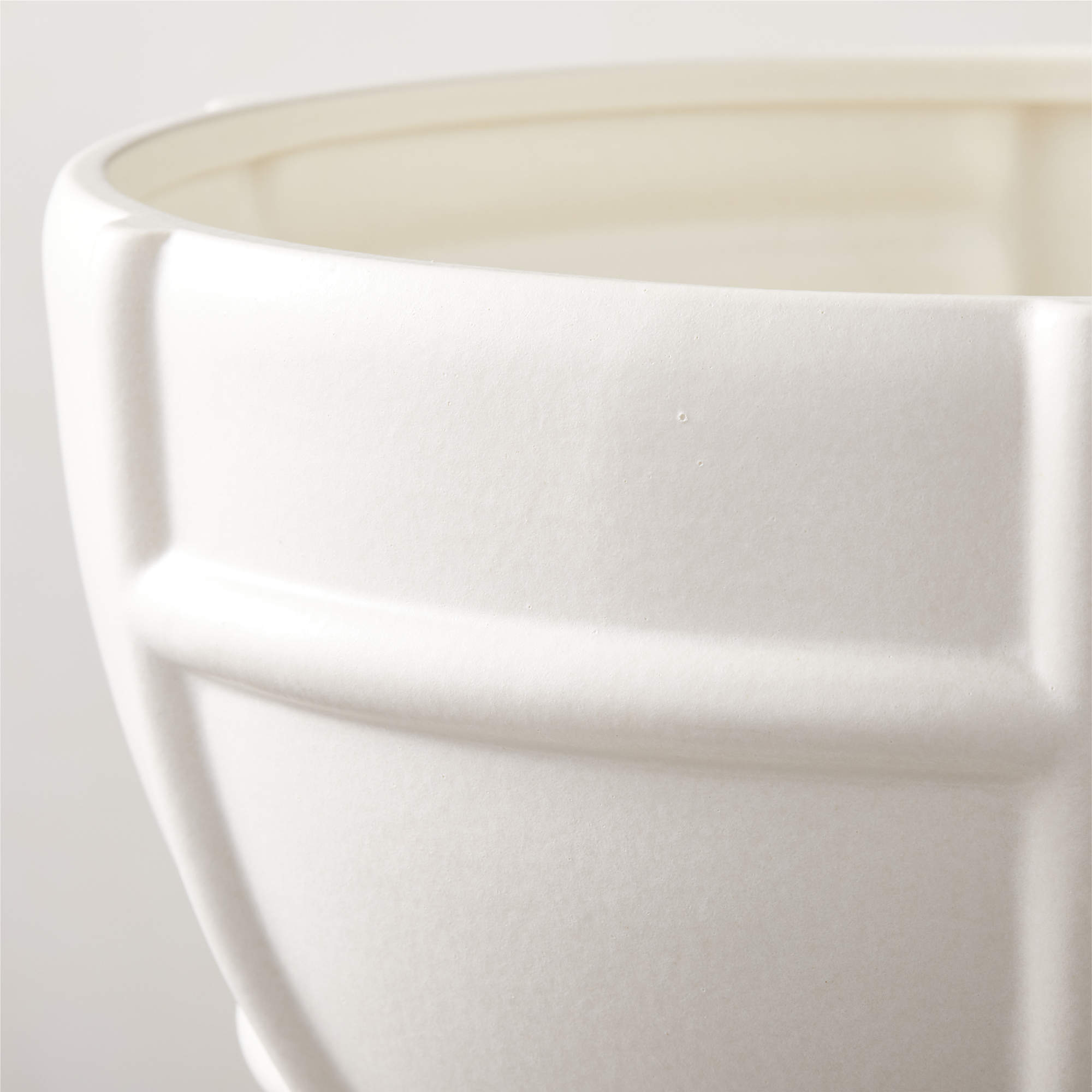 Grille White Decorative Bowl Small thumbnail 4