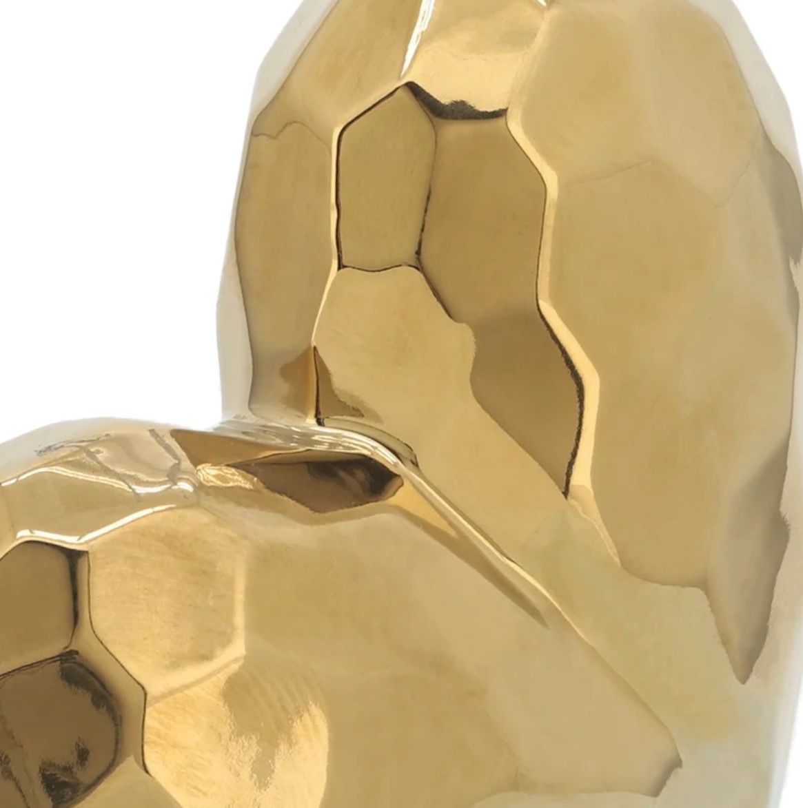 Creative Abstract Ceramic Heart Sculpture thumbnail 3