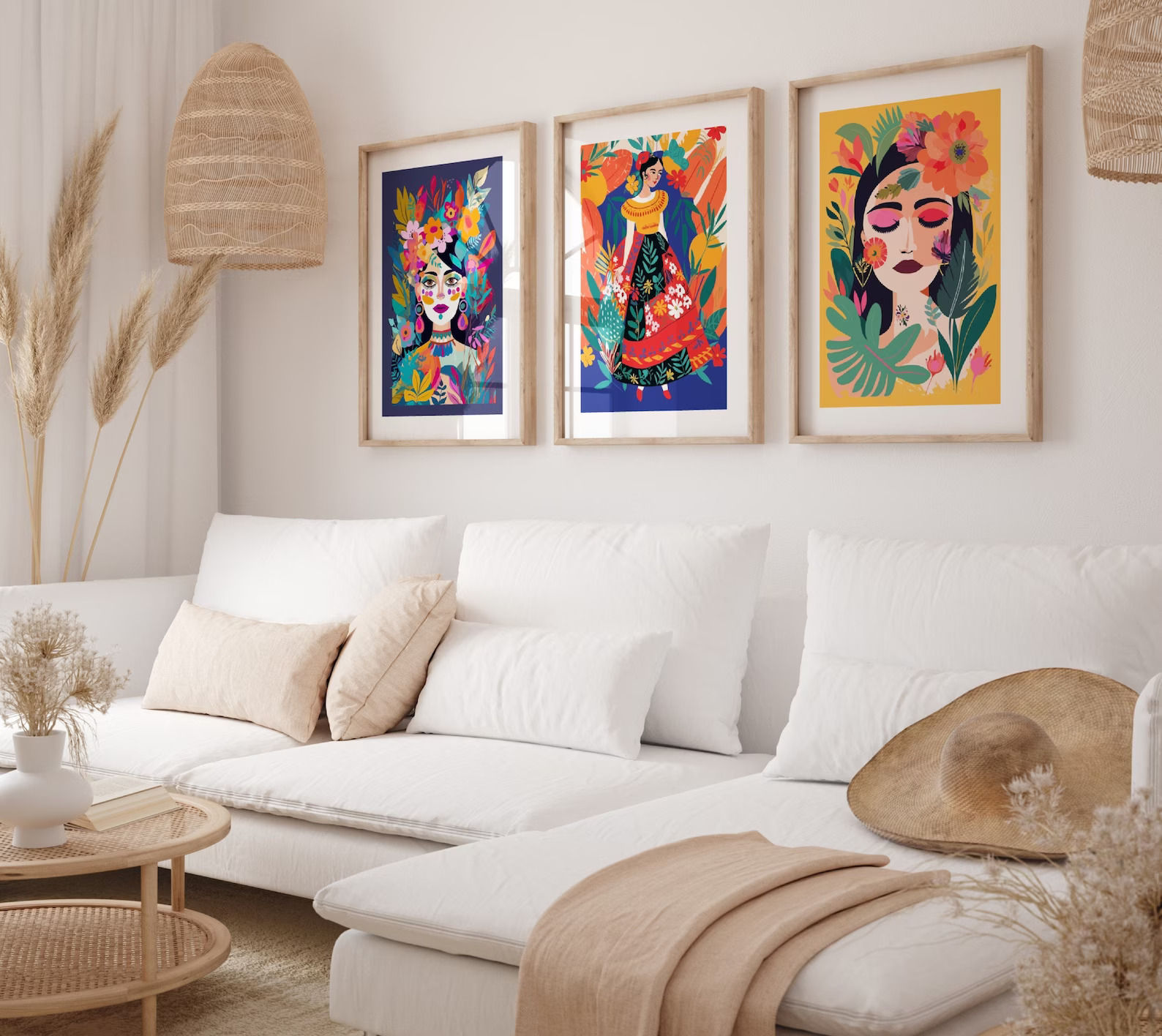 Maximal Decor Latinx Art Prints with Frame-22"x28" thumbnail 2