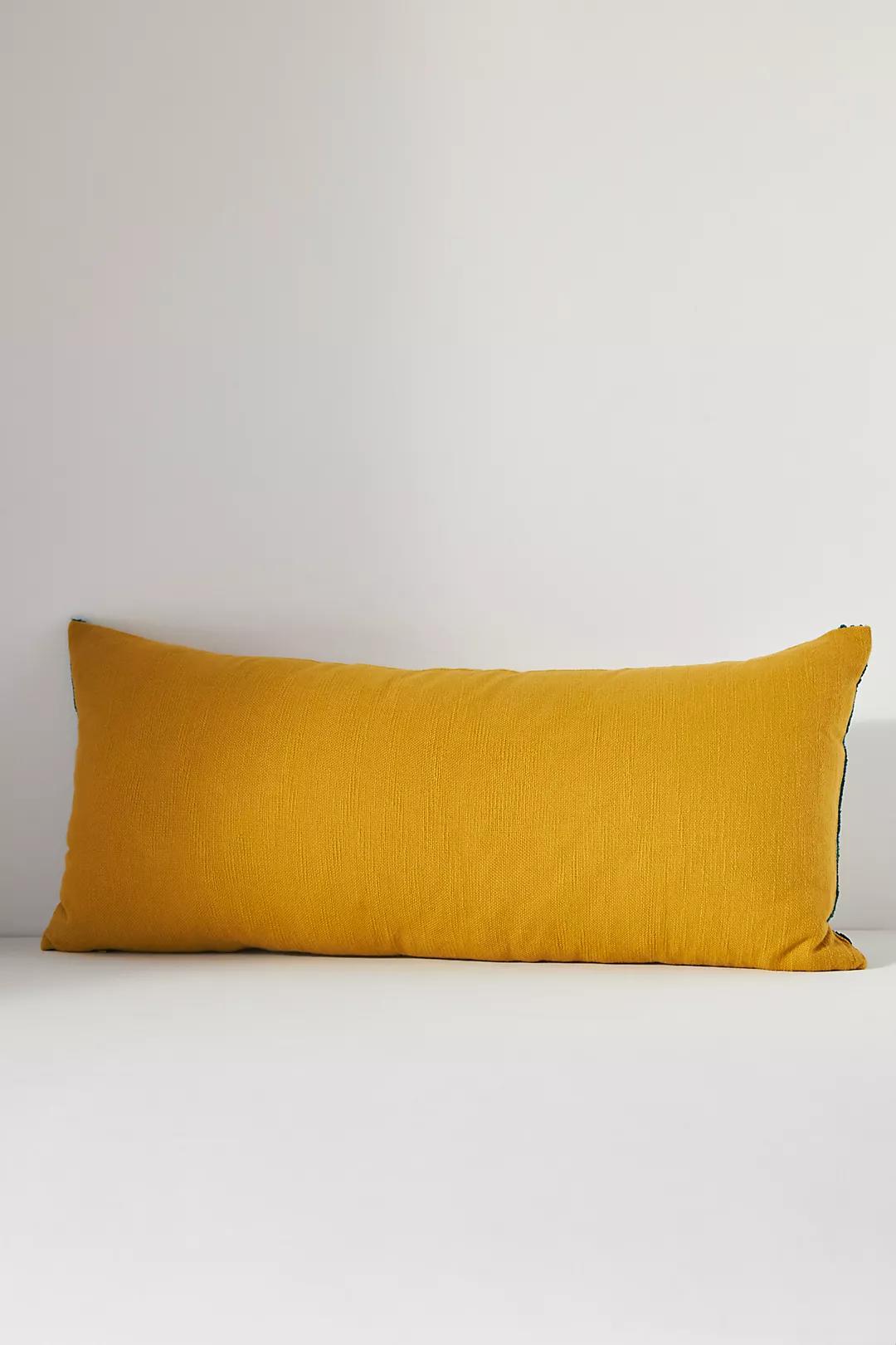 Embroidered Gael Pillow-12"x27" thumbnail 2