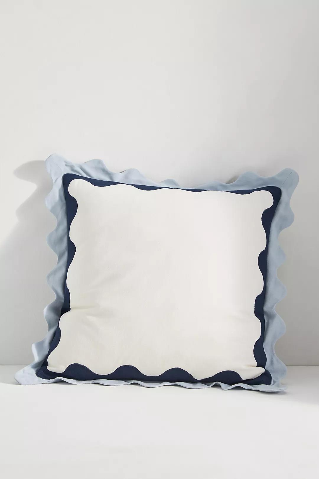 Maeve Scallop Pillow-20"X20" thumbnail 2