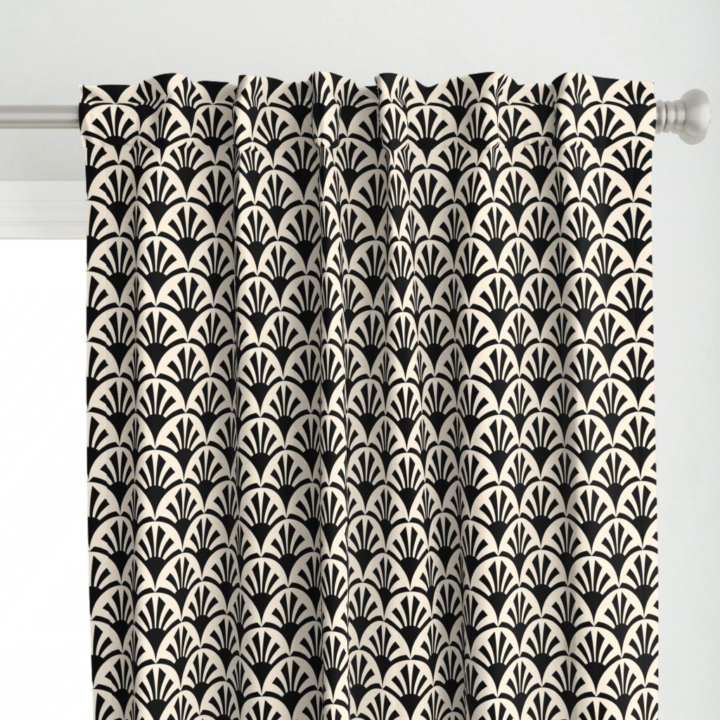 Geometric Pattern Deco Sunset Curtain Panel-50"x96" thumbnail 2