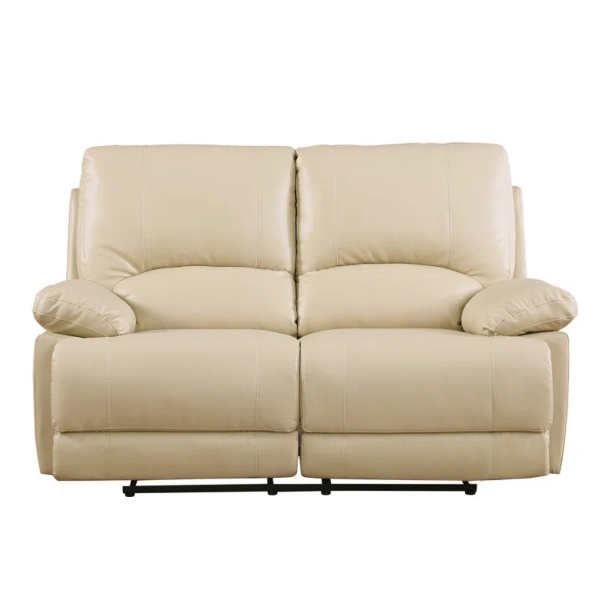 Trower Vegan Leather Reclining Loveseat thumbnail 2