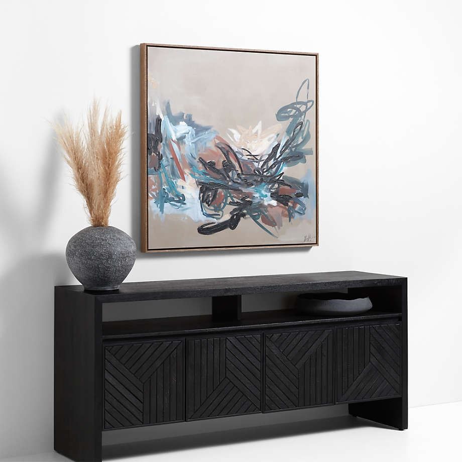 Happy Thoughts Framed Canvas Wall Art thumbnail 2