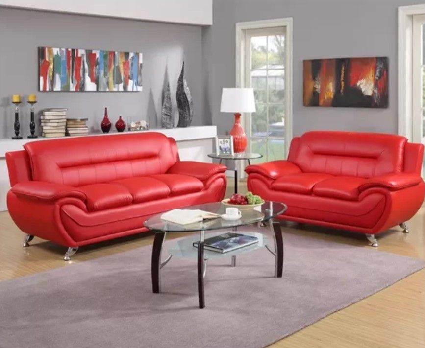 Mulvey Vegan Leather Sofa thumbnail 2