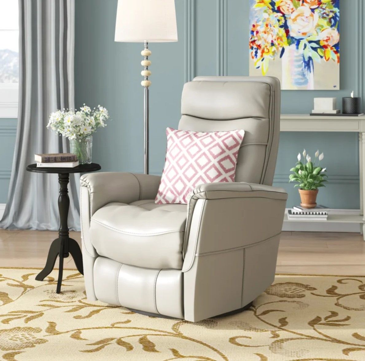 Unruh Leather Recliner thumbnail 2