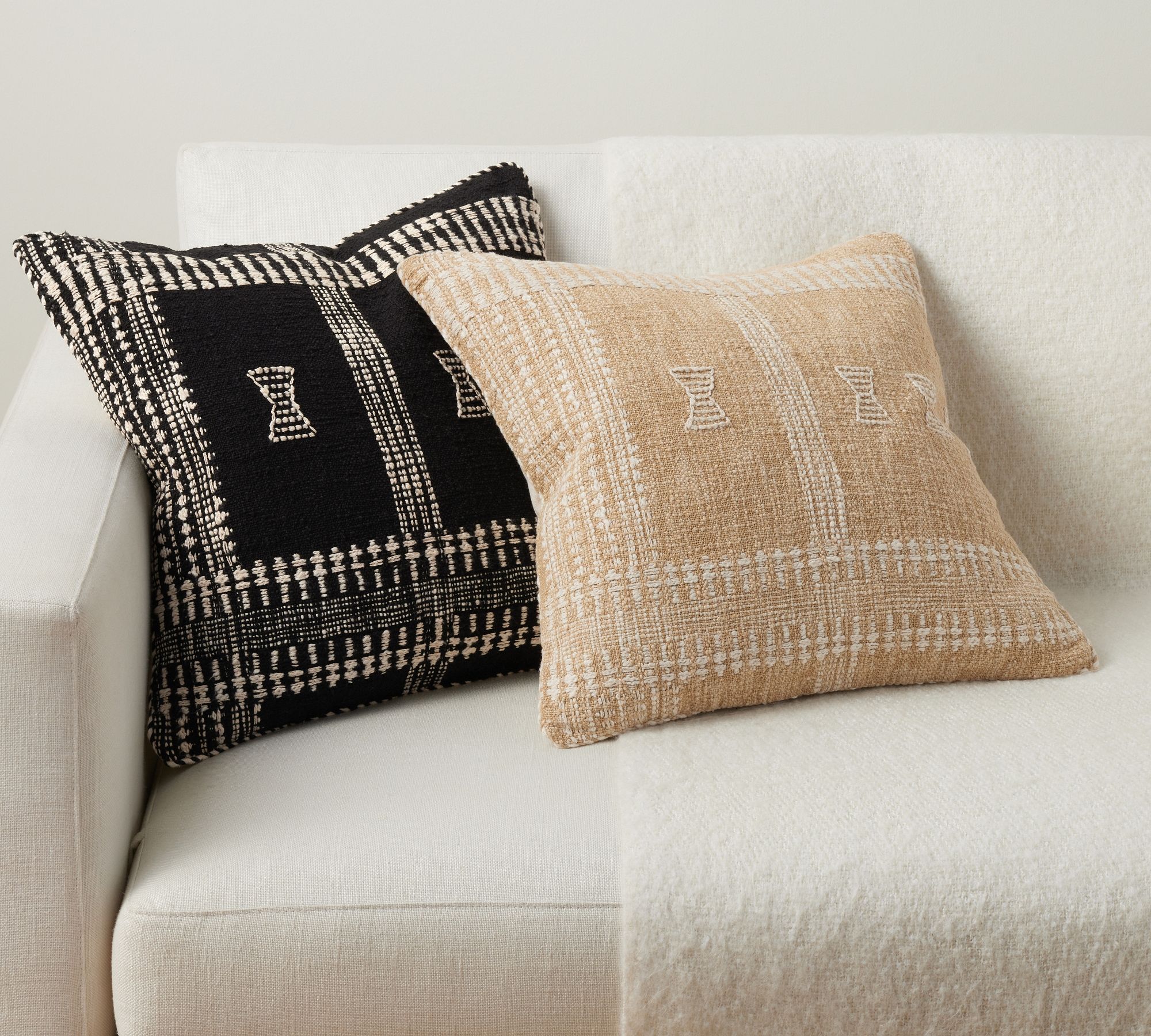 Mullen Woven Throw Pillow 20x20 thumbnail 2