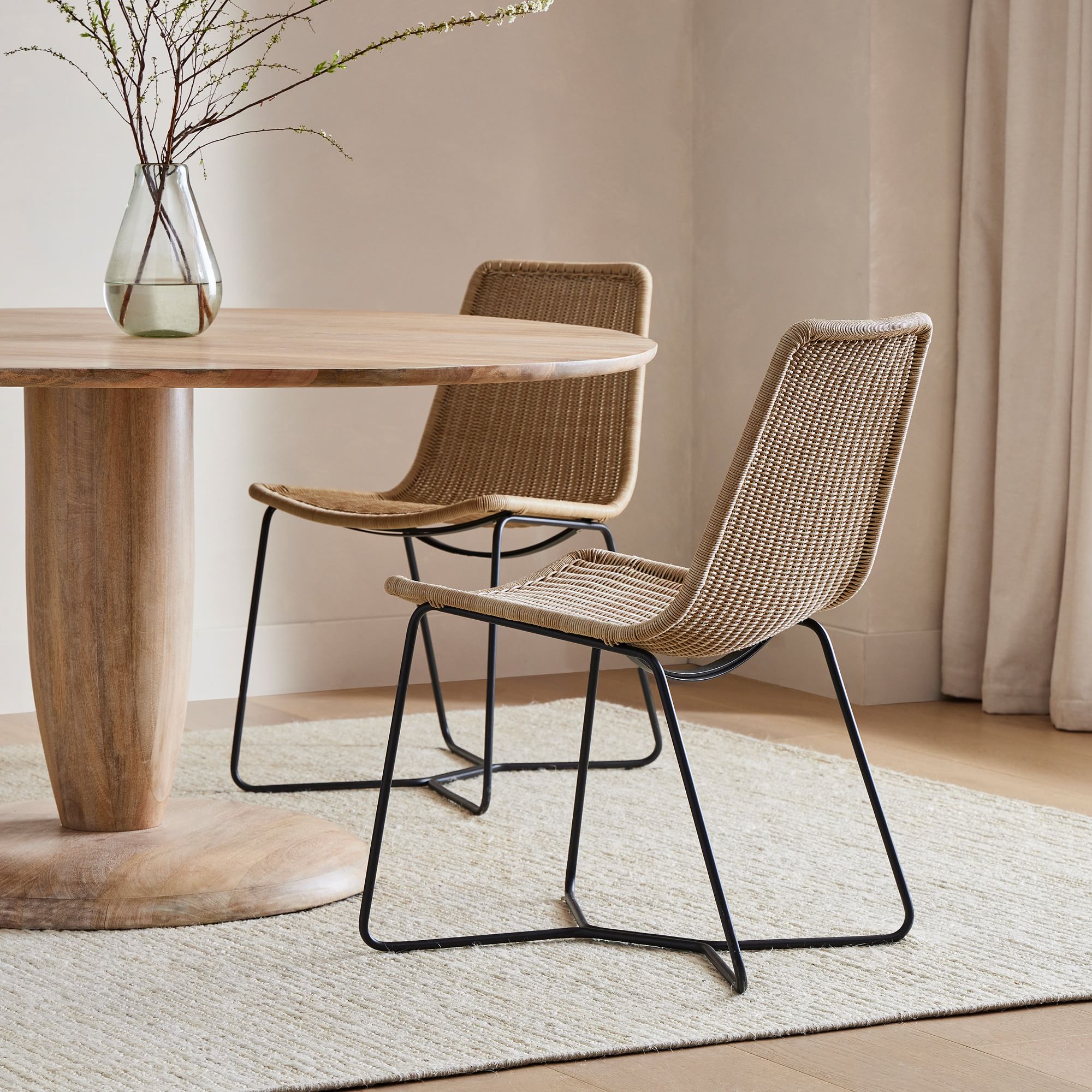 Slope Indoor Outdoor Dining Chair thumbnail 2