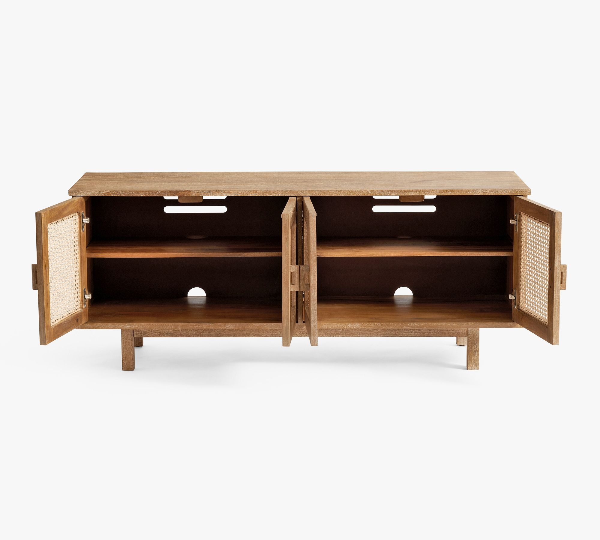 Tiburon Rectangular Cane Media Console thumbnail 5