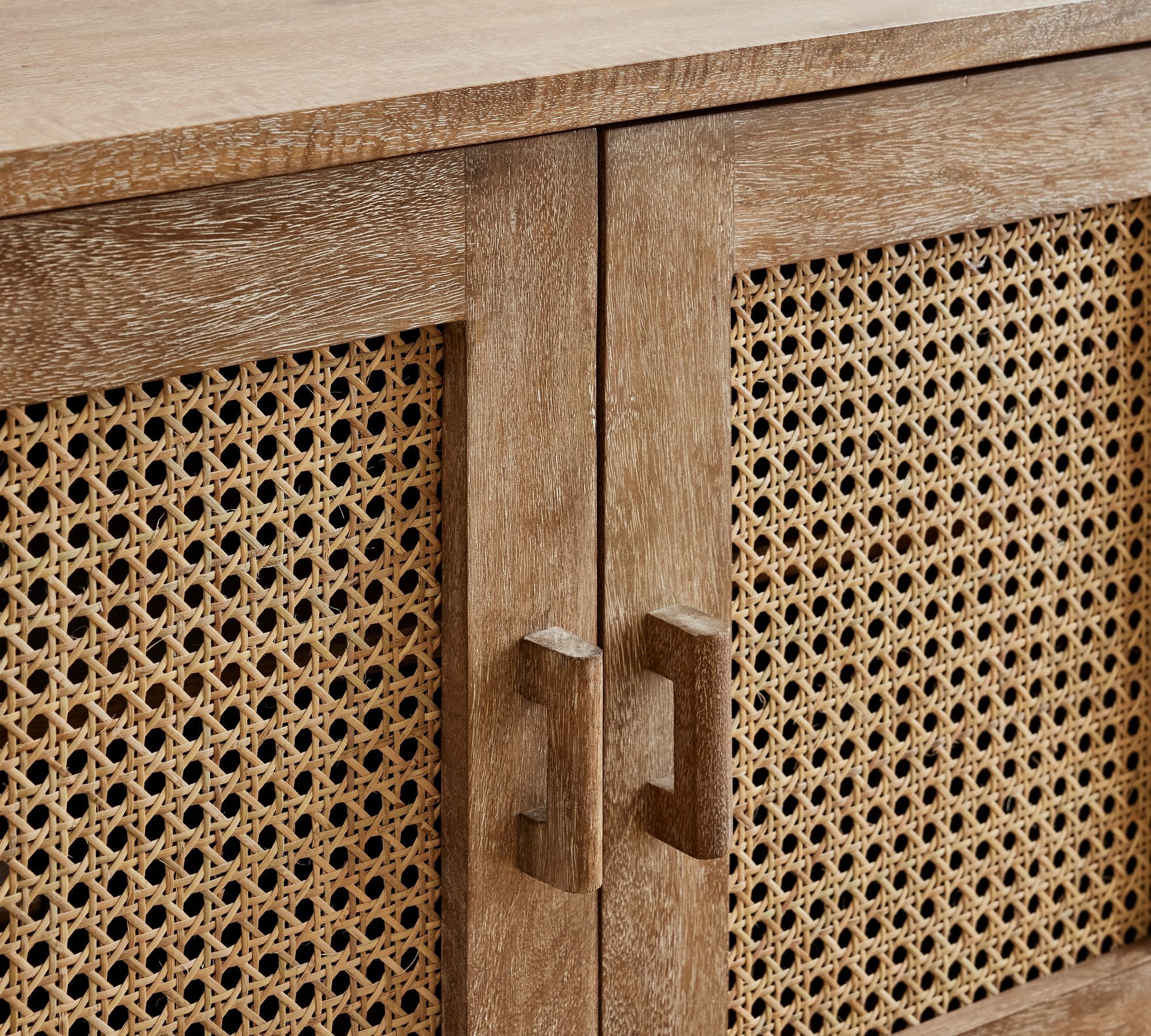 Tiburon Rectangular Cane Media Console thumbnail 6
