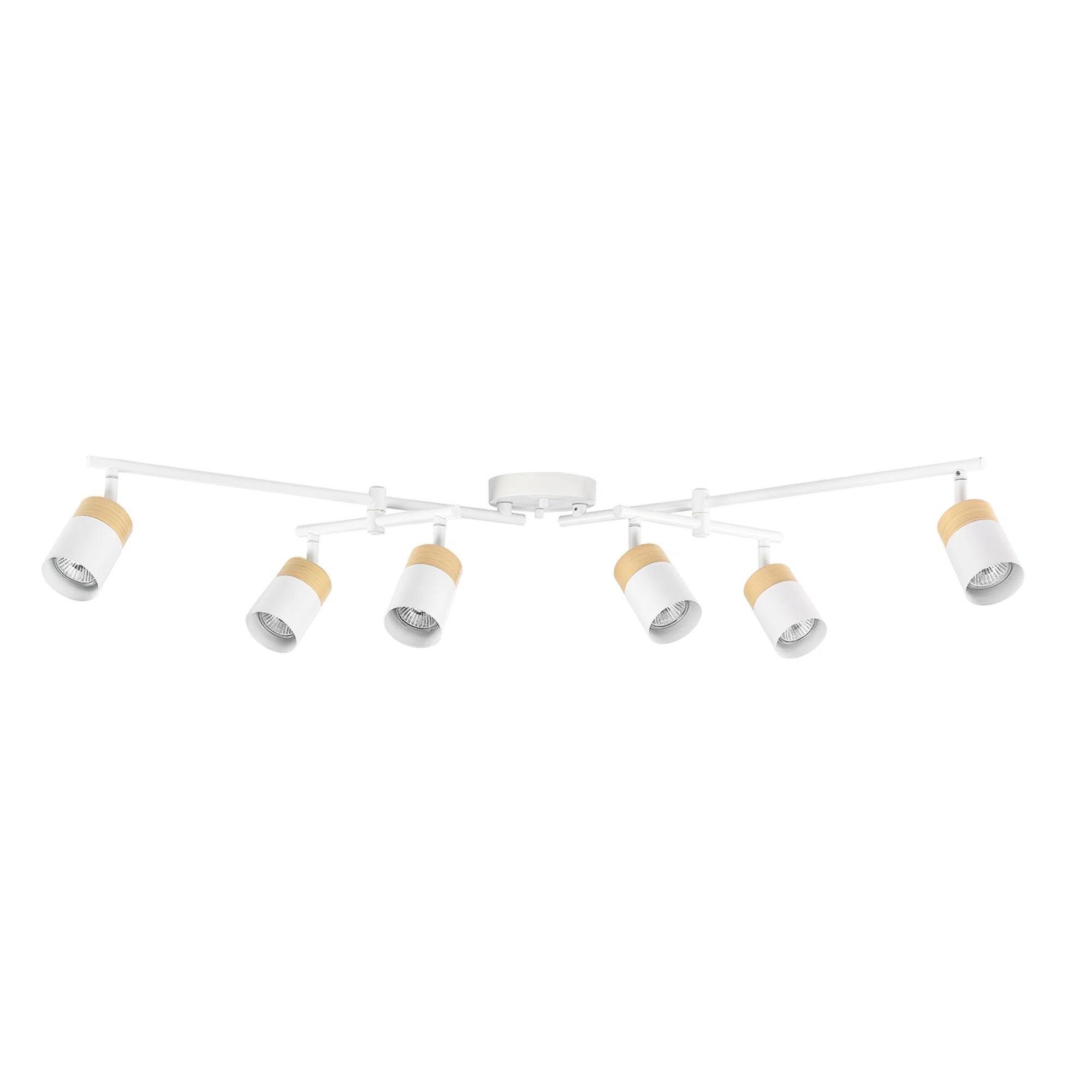 4.75" 6 Light Fixed Track Lighting Track Kit thumbnail 3