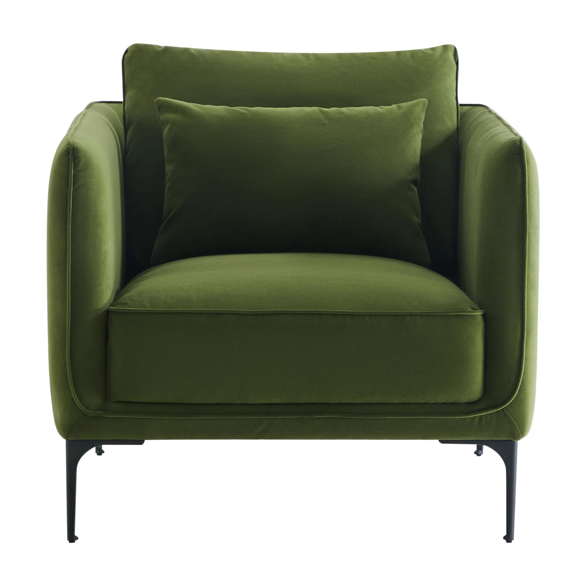Ceazia Upholstered Wide Armchair thumbnail 2