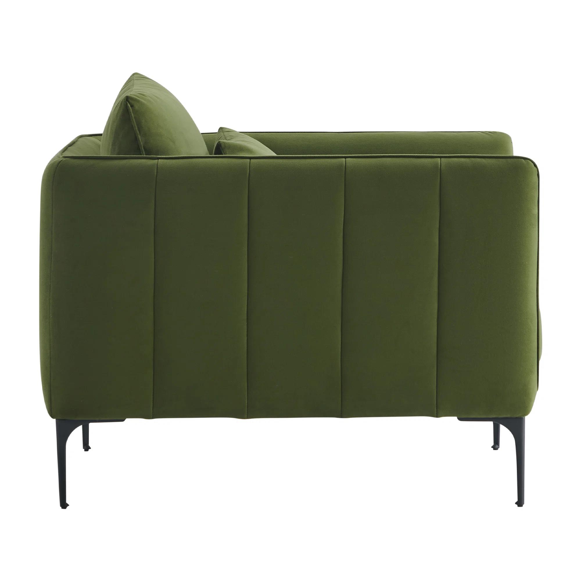 Ceazia Upholstered Wide Armchair thumbnail 3
