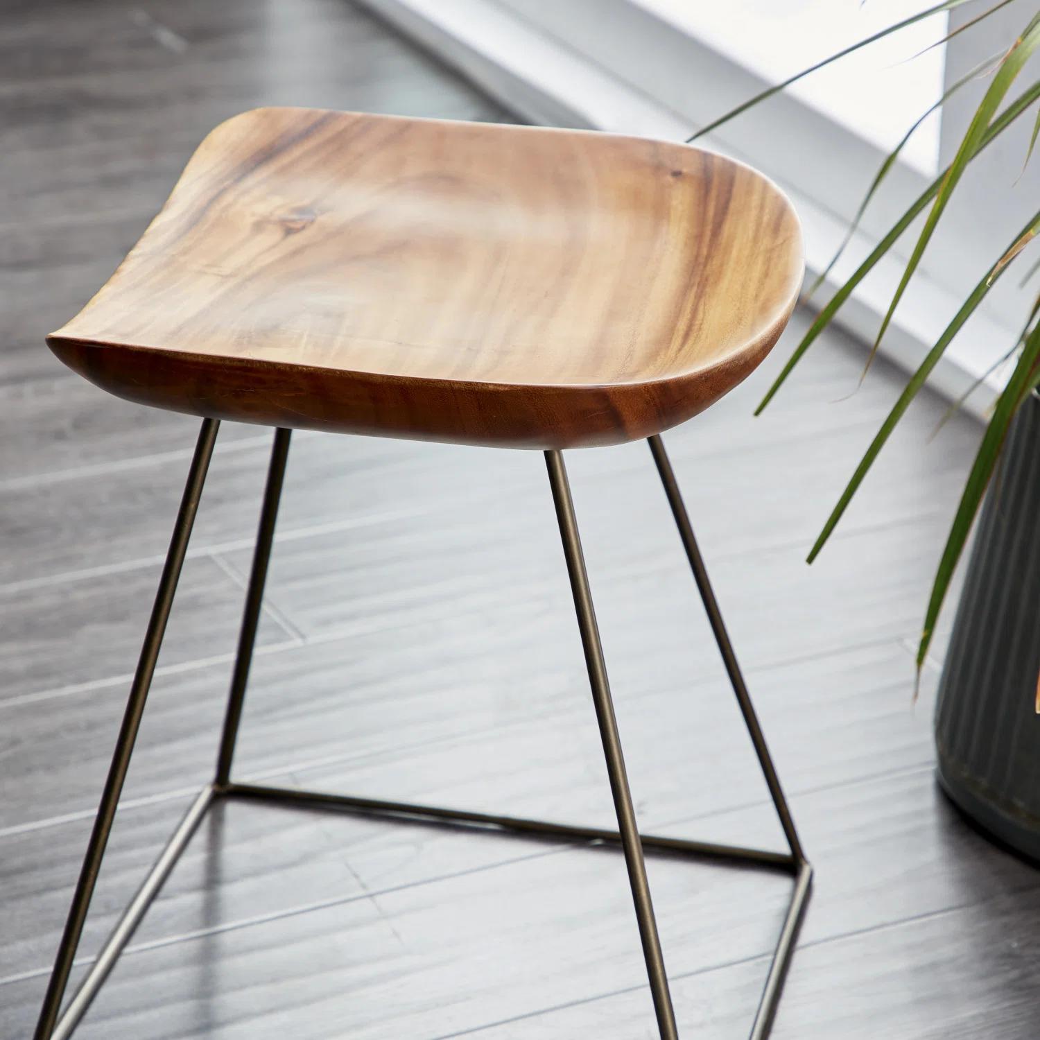 Monticello Iron Accent Stool thumbnail 7