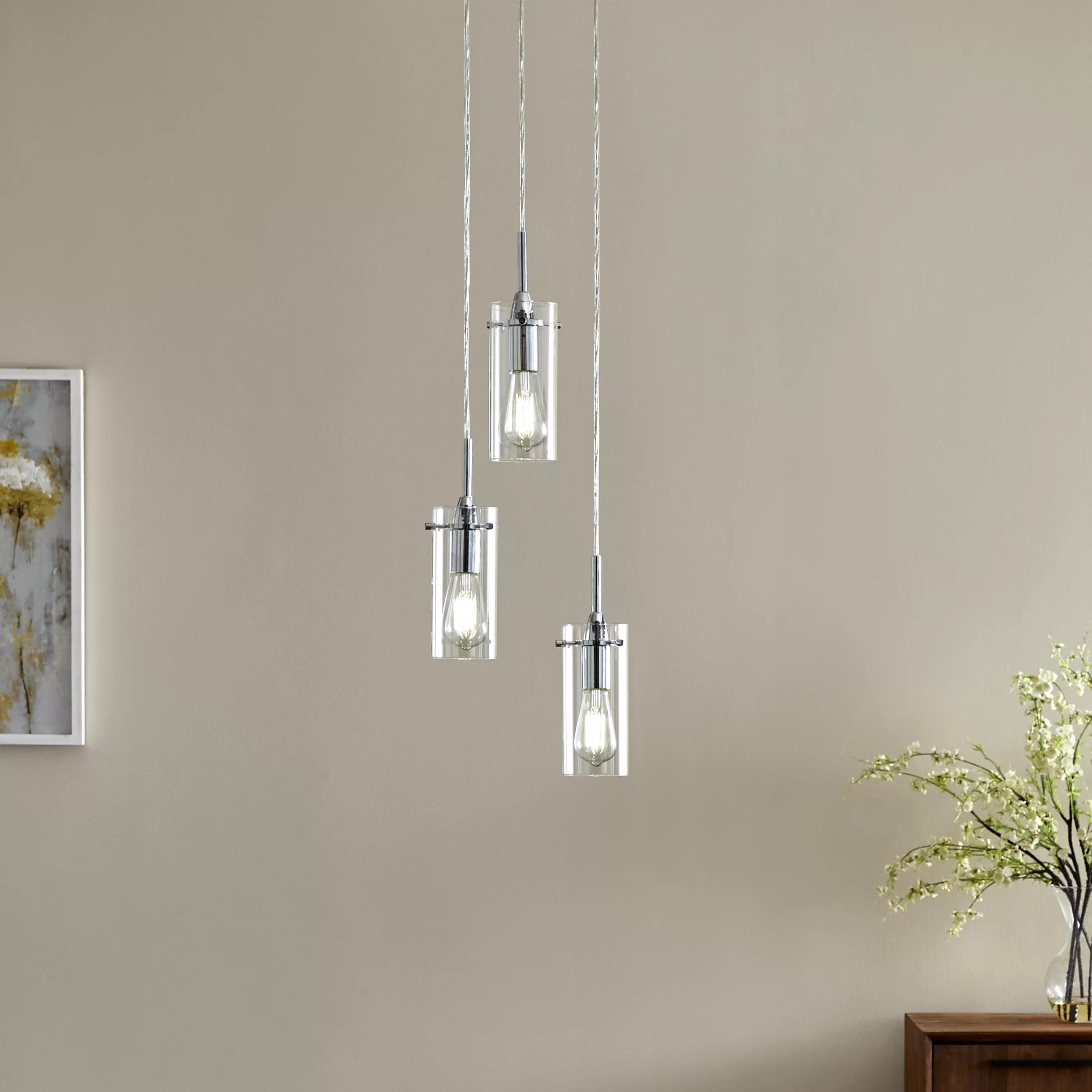 Angelina 3 Light Cluster Pendant thumbnail 3