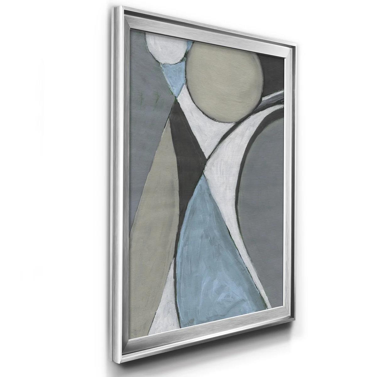 A Soft Jeweled Geometric II Framed On Canvas-30.5"x42.5" thumbnail 3