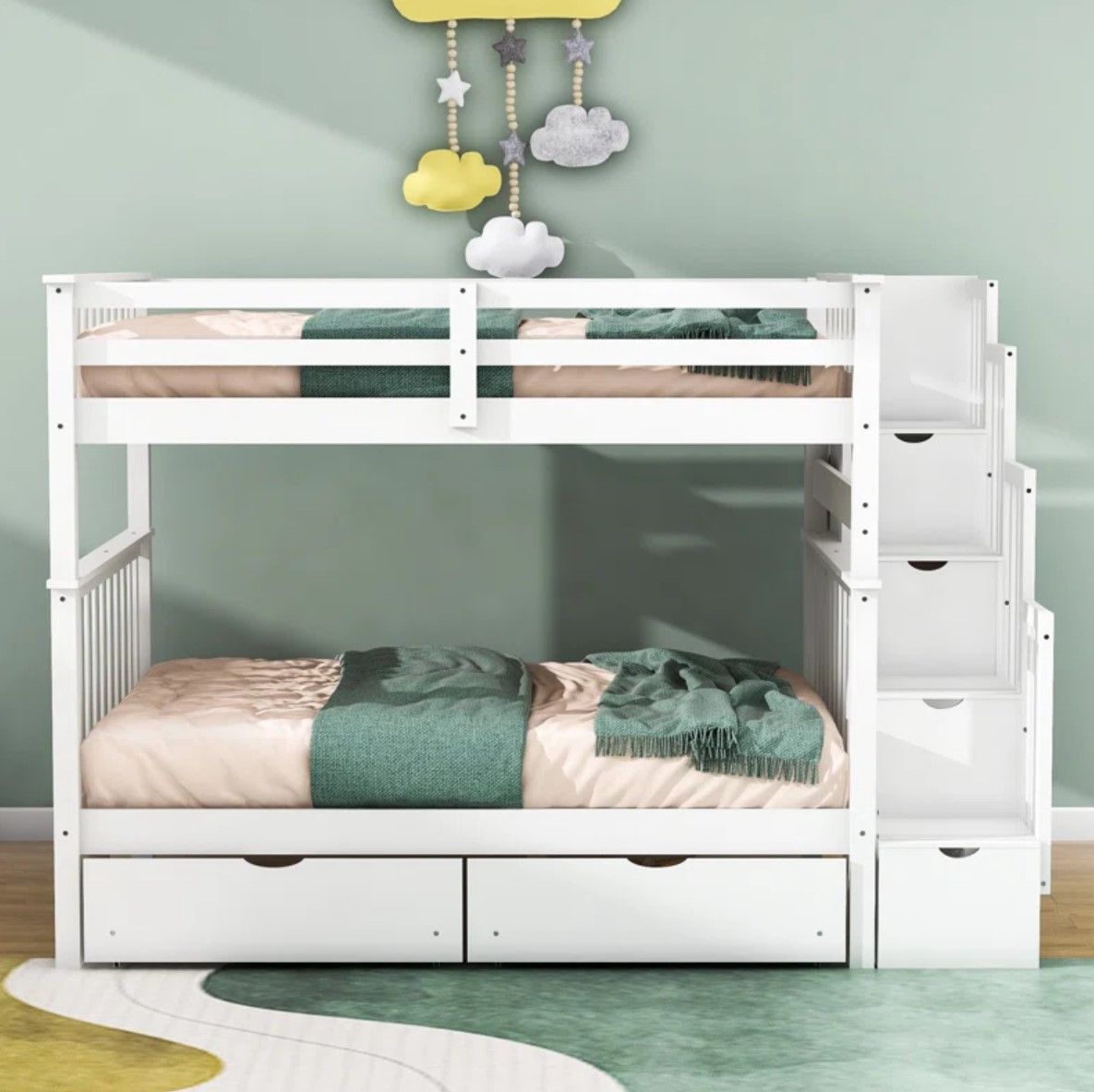 Gregoor Kids Full Over Full Bunk Bed thumbnail 3