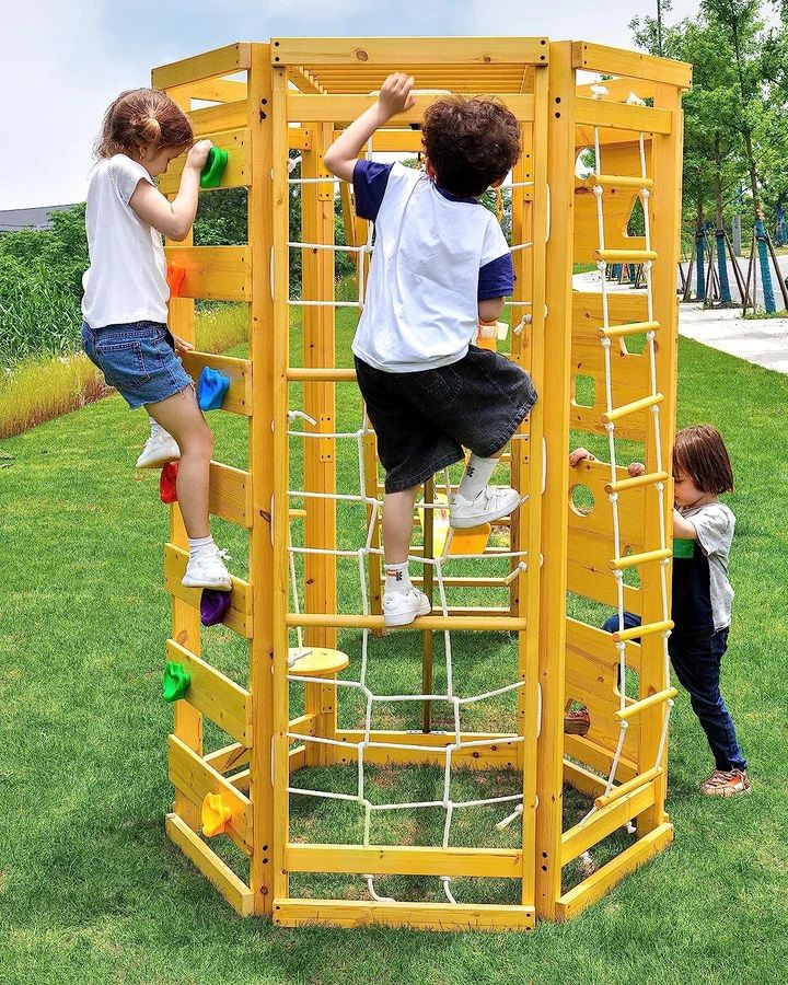 Avenlur Hawthorn Outdoor Climber with Monkey Bars thumbnail 3