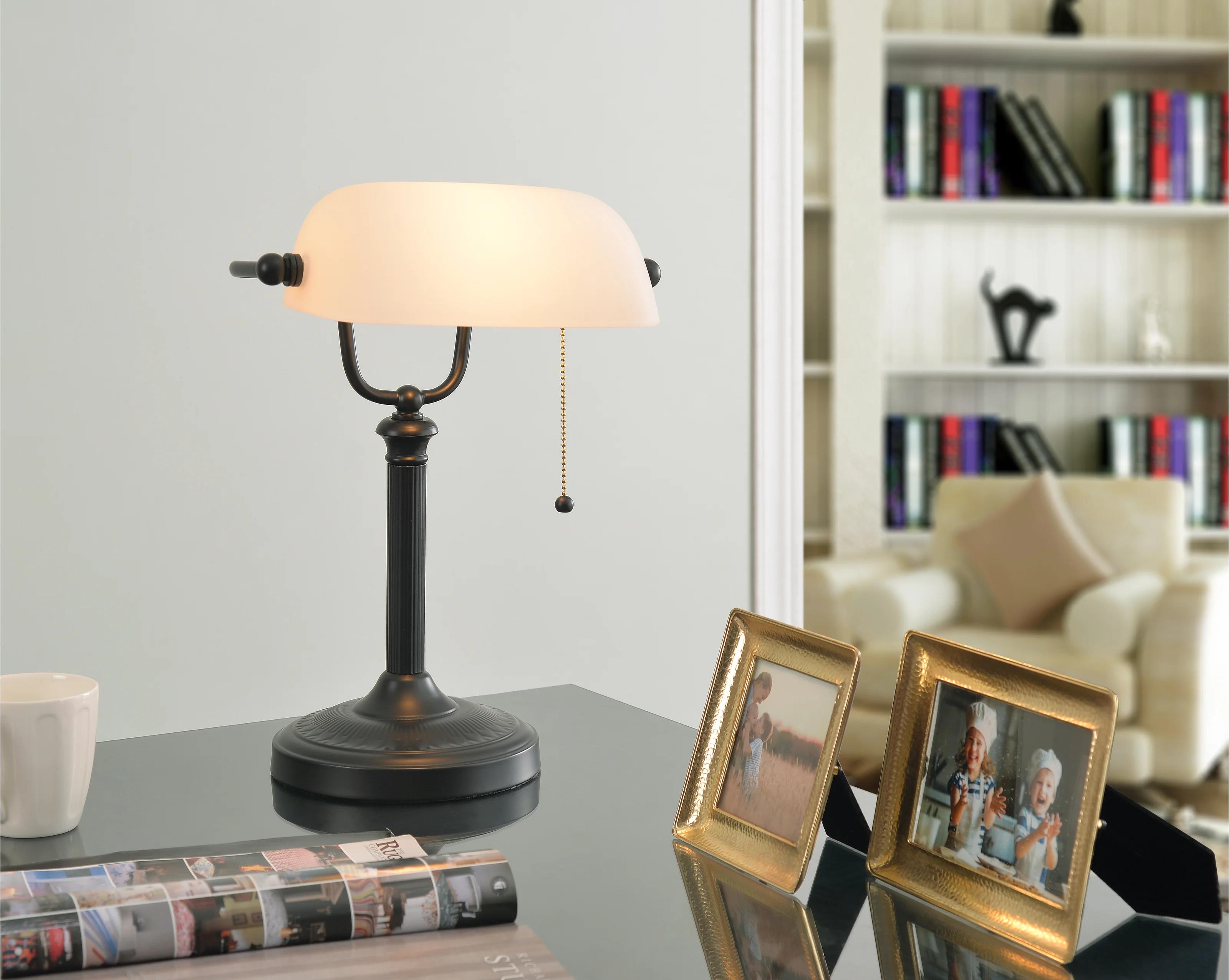 Metal Bankers Lamp thumbnail 2