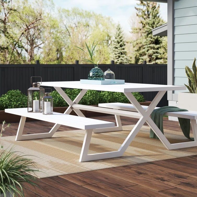 Bima Rectangular Outdoor Dining Set thumbnail 2