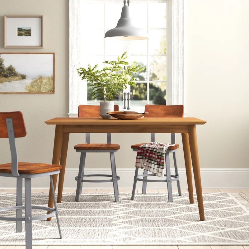 Olivet Rubberwood Dining Table thumbnail 2