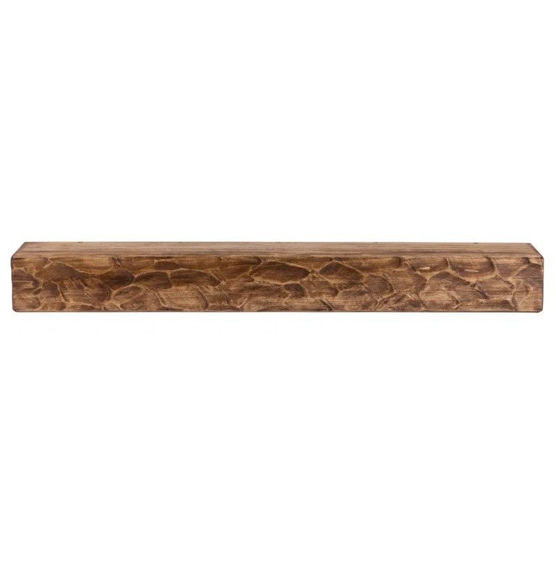 Rough Hewn Fireplace Shelf Mantel thumbnail 3