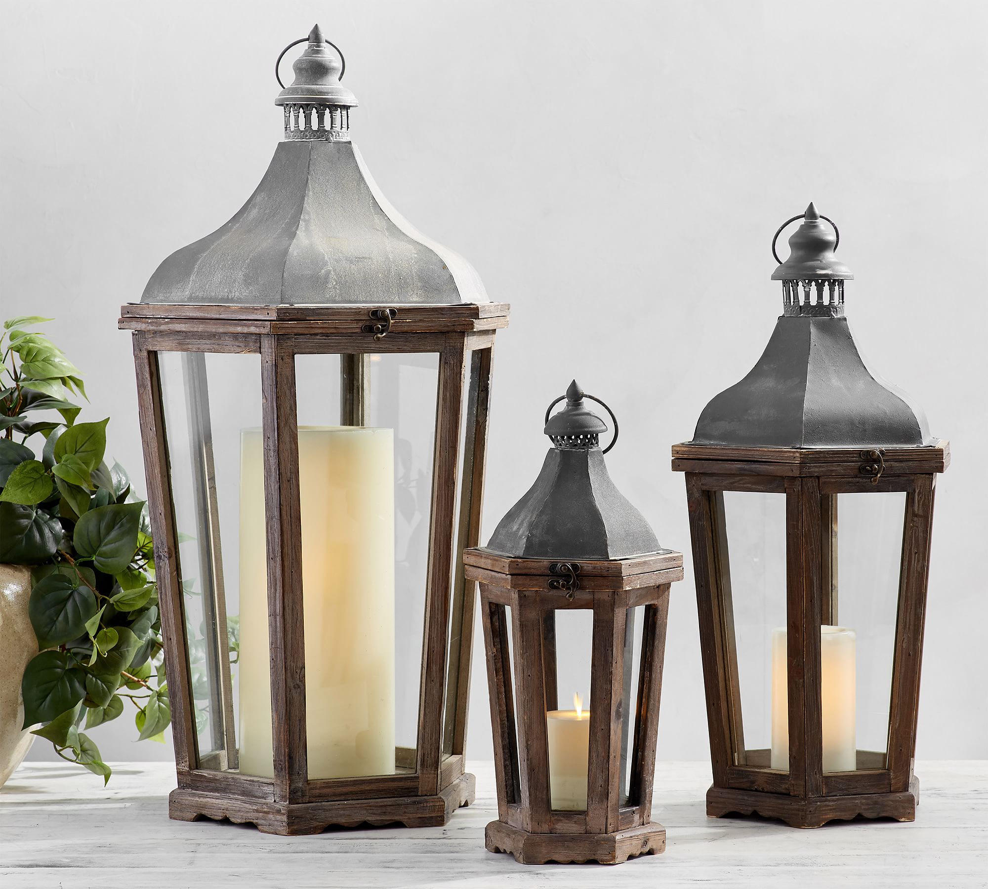Park Hill Outdoor Lantern 24.5" thumbnail 2