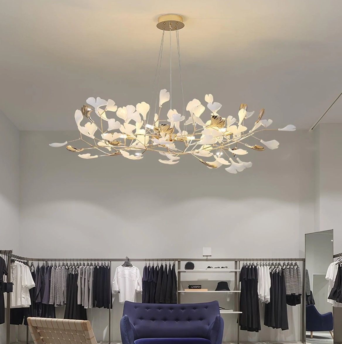 Gingko Chandelier N thumbnail 2