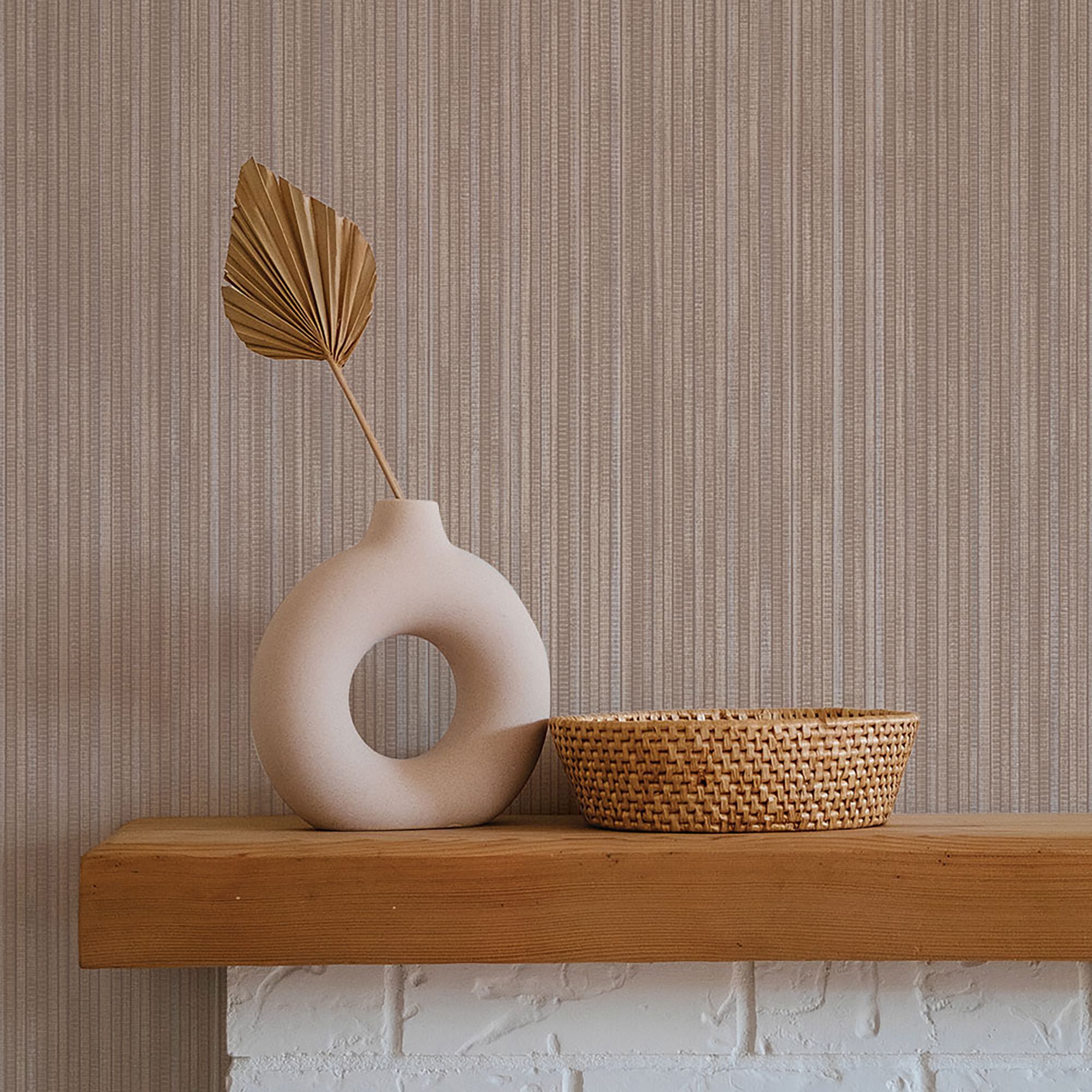 Grasscloth Peel And Stick Wallpaper thumbnail 2