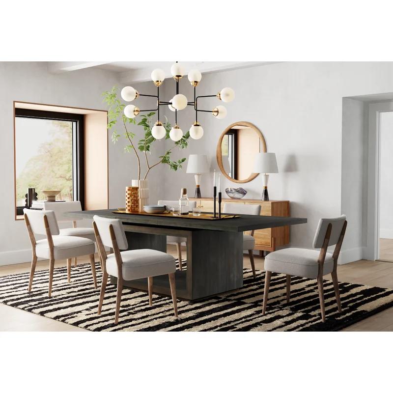 Newport 12 Light Dimmable Sputnik Modern Linear Chandelier thumbnail 5