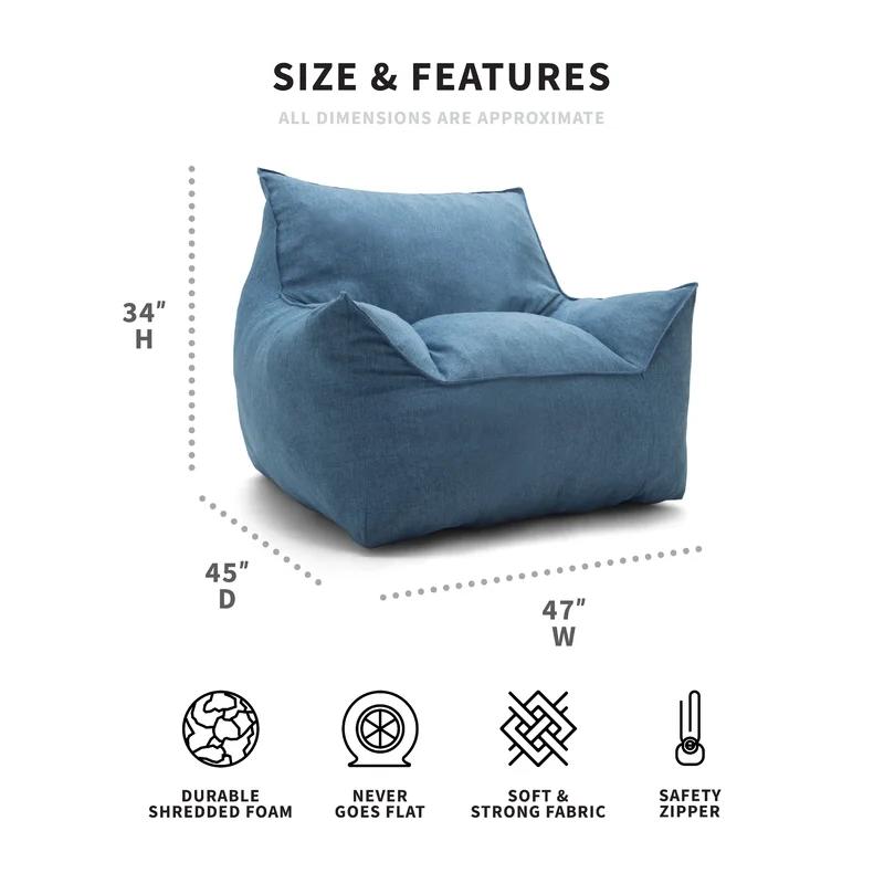 Big Joe Imperial Bean Bag Lounger thumbnail 4