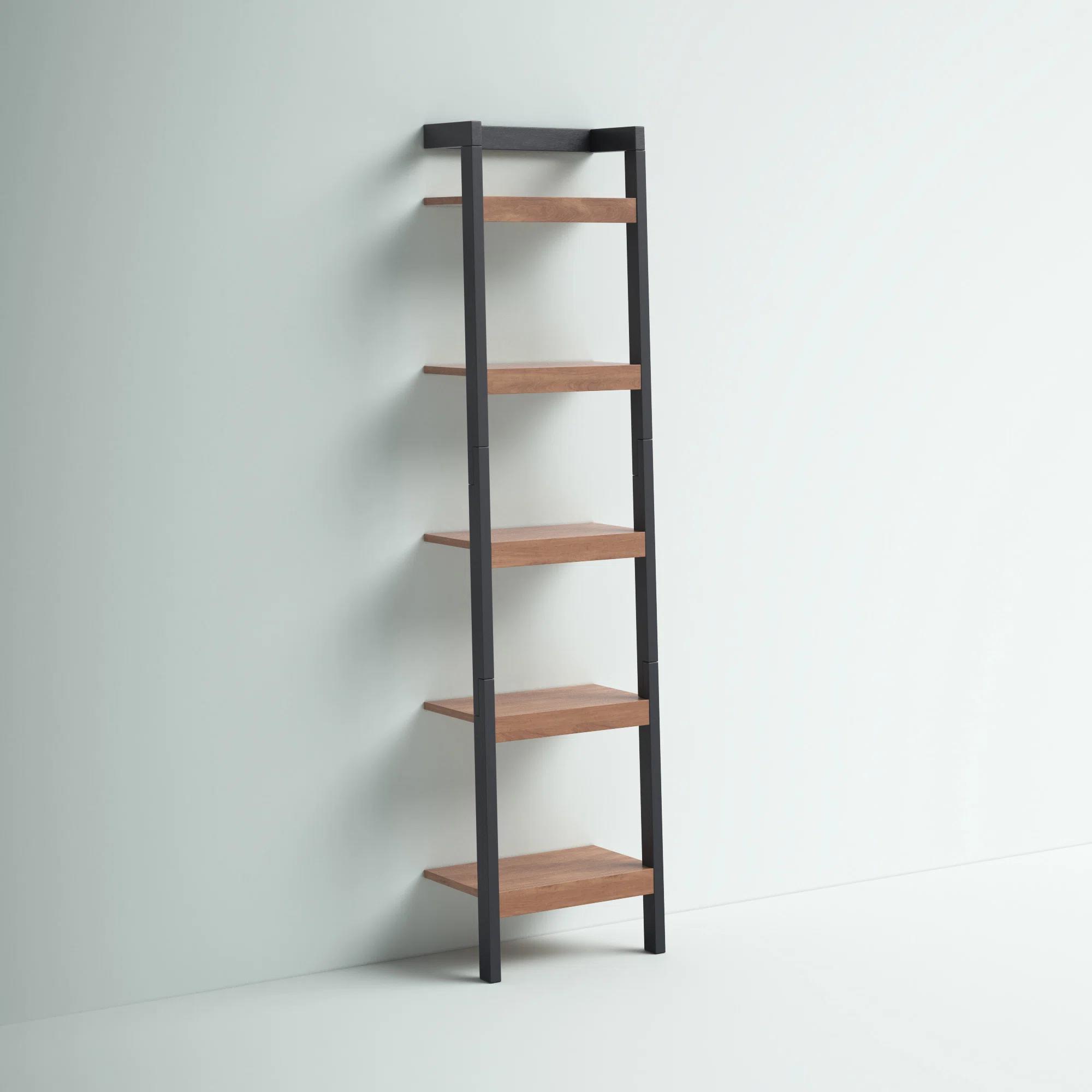 Alexzande Solid Wood Ladder Bookcase thumbnail 5