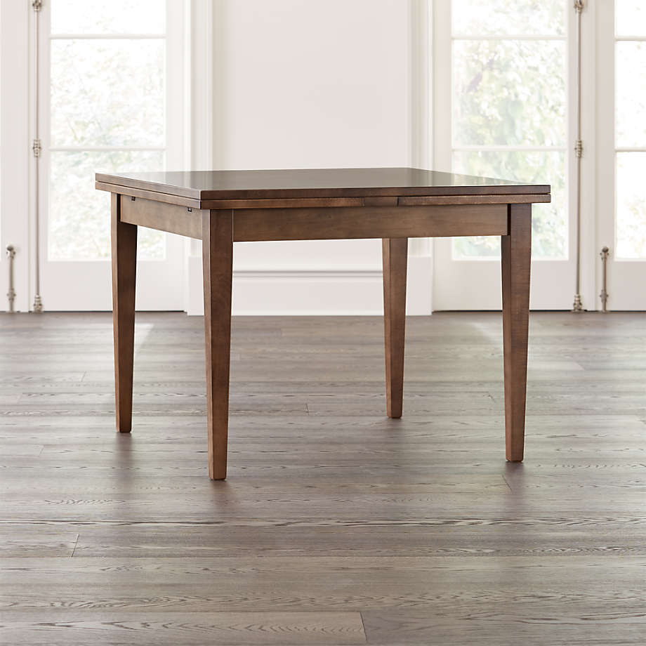 Pratico Nero Noce Extension Square Dining Table thumbnail 2