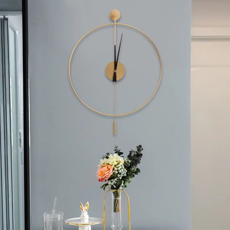 Insine Metal Wall Clock thumbnail 2