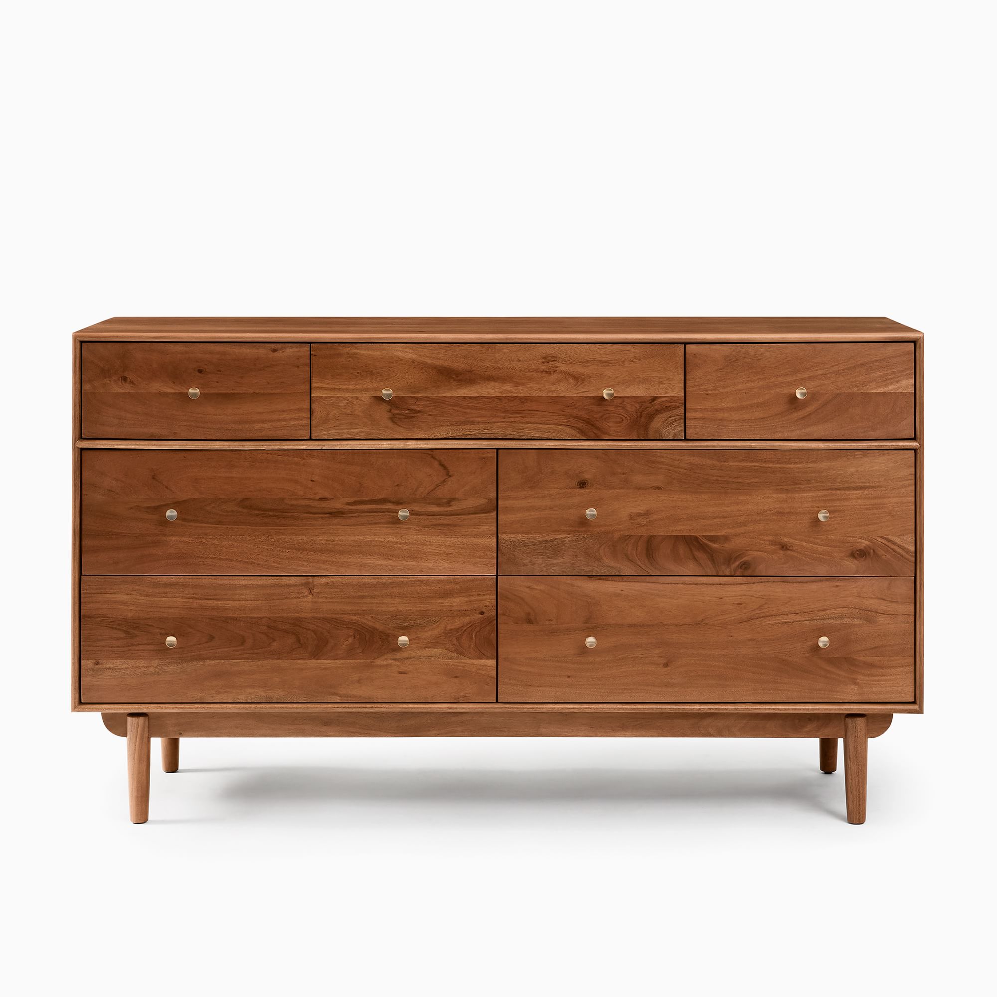 Keira Solid Wood 7 Drawer Dresser thumbnail 3