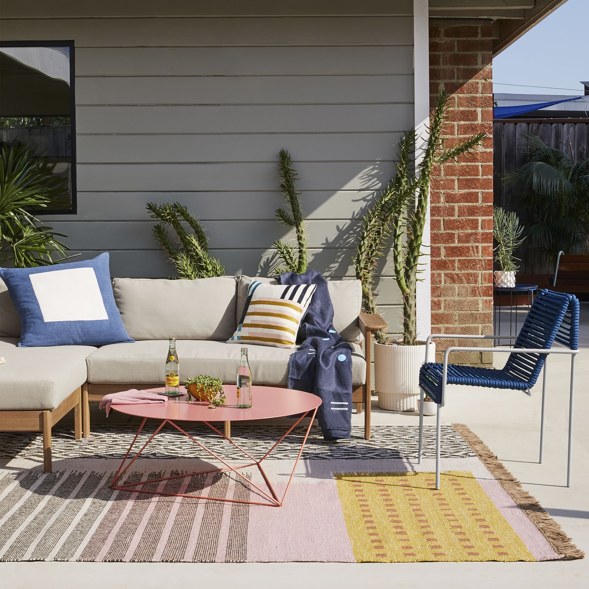 Ikat Mix Indoor Outdoor Rug thumbnail 2