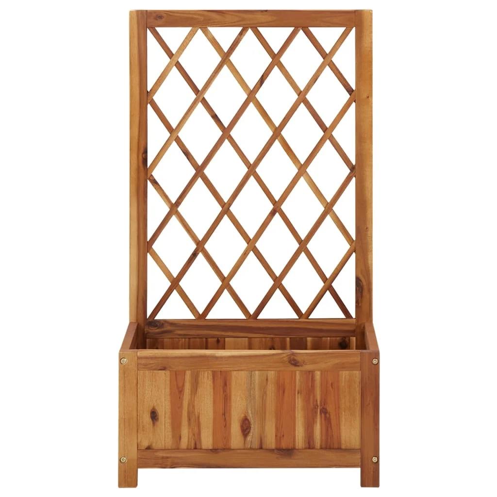 VidaXL Garden Raised Bed with Trellis thumbnail 2